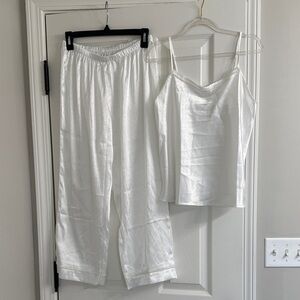 Flora Nikrooz Ivory Satin Sleepwear